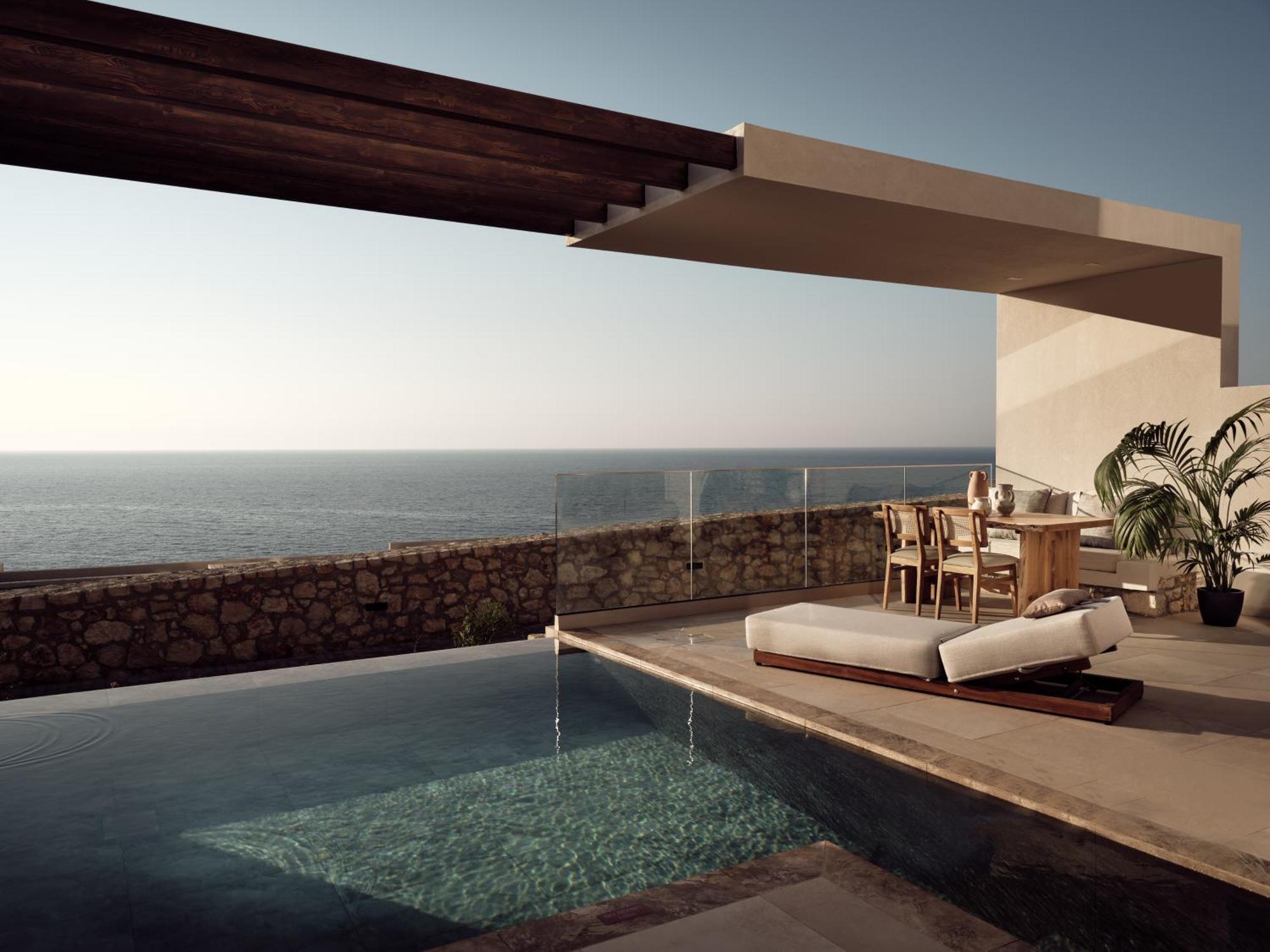 The Royal Senses Resort & Spa Crete, Curio Collection By Hilton Pánormos Exterior foto